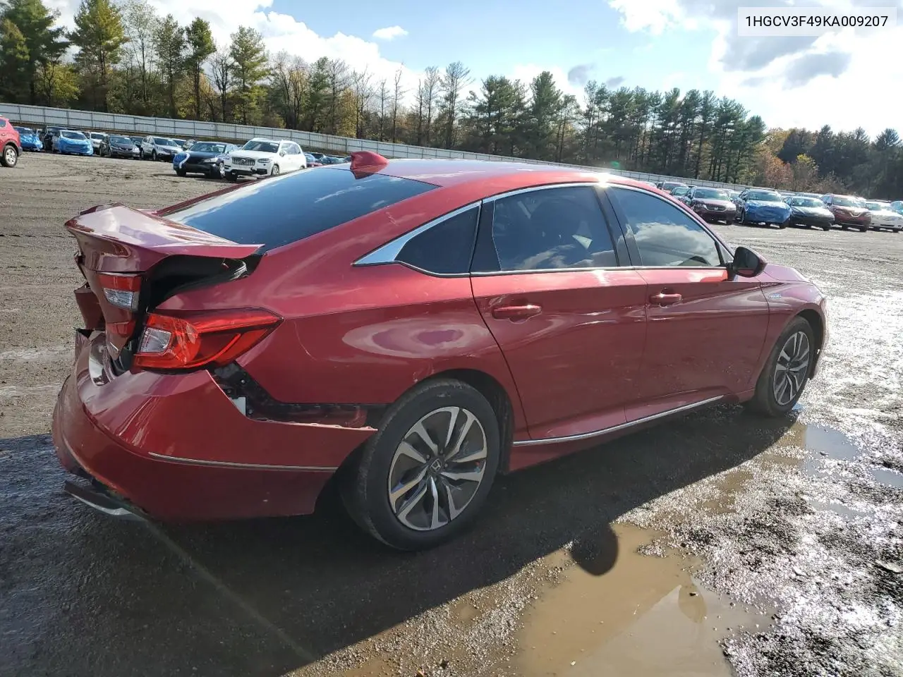 1HGCV3F49KA009207 2019 Honda Accord Hybrid Ex