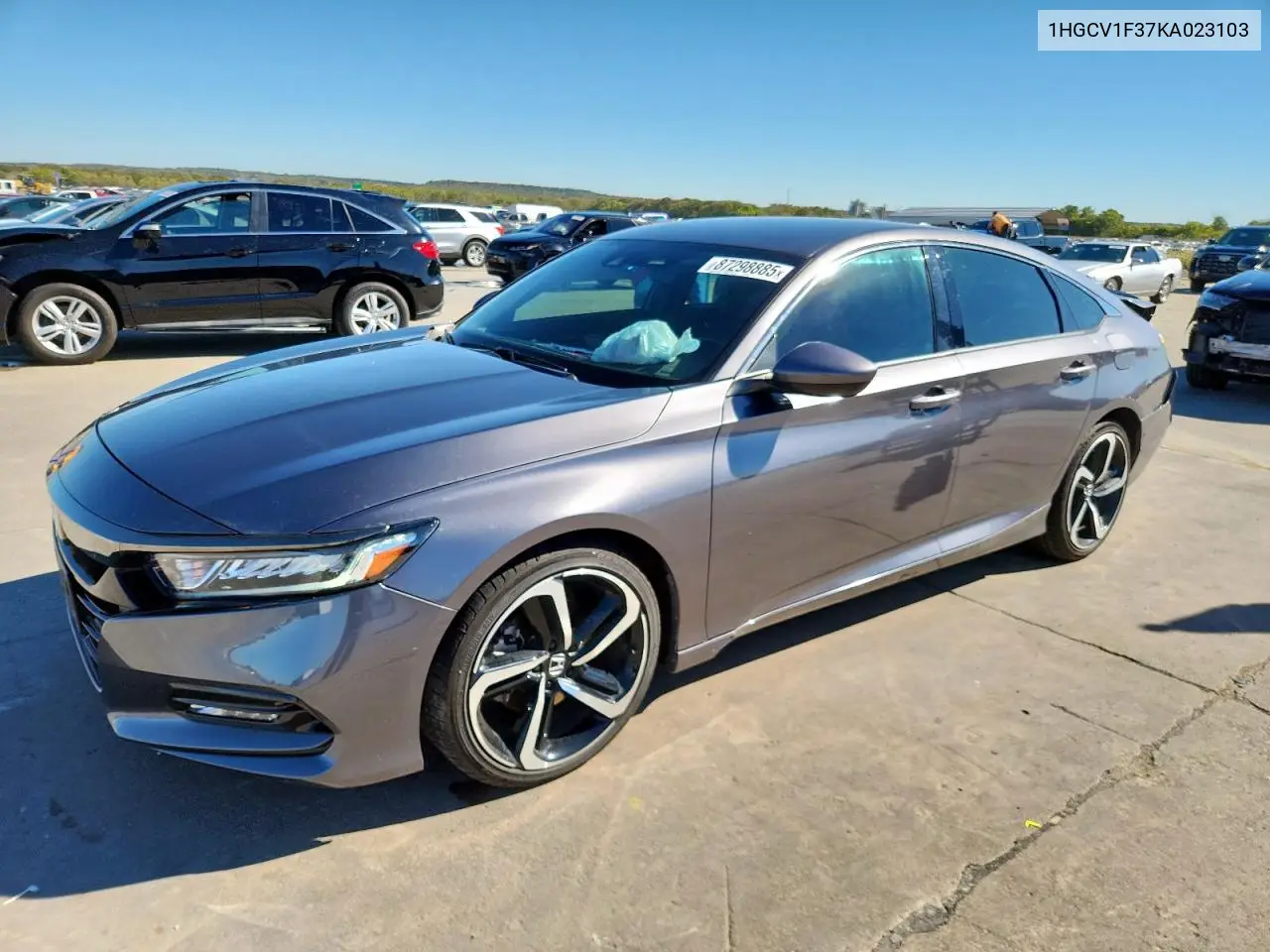 1HGCV1F37KA023103 2019 Honda Accord Sport