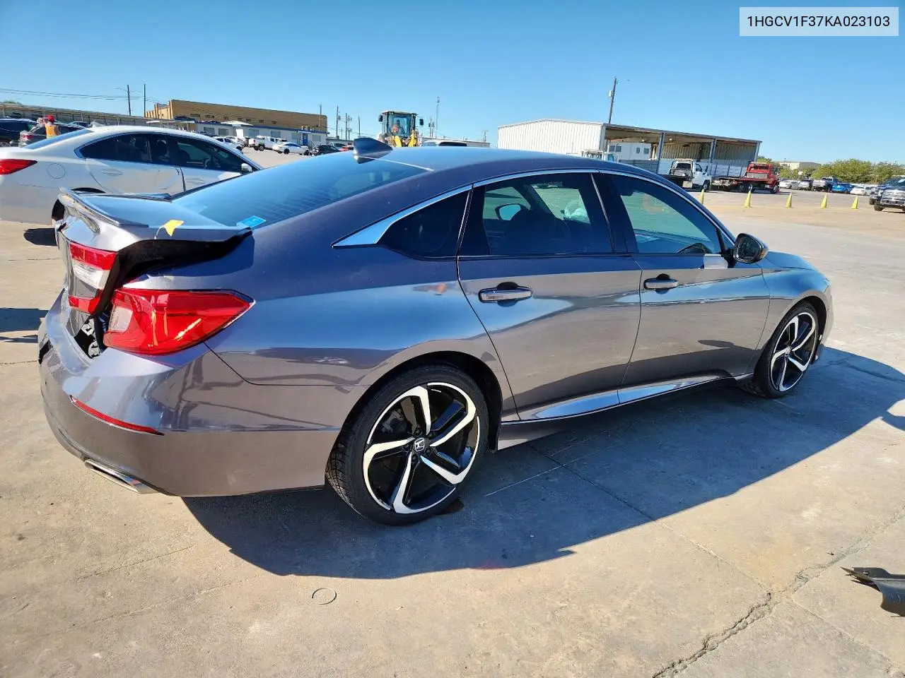 1HGCV1F37KA023103 2019 Honda Accord Sport