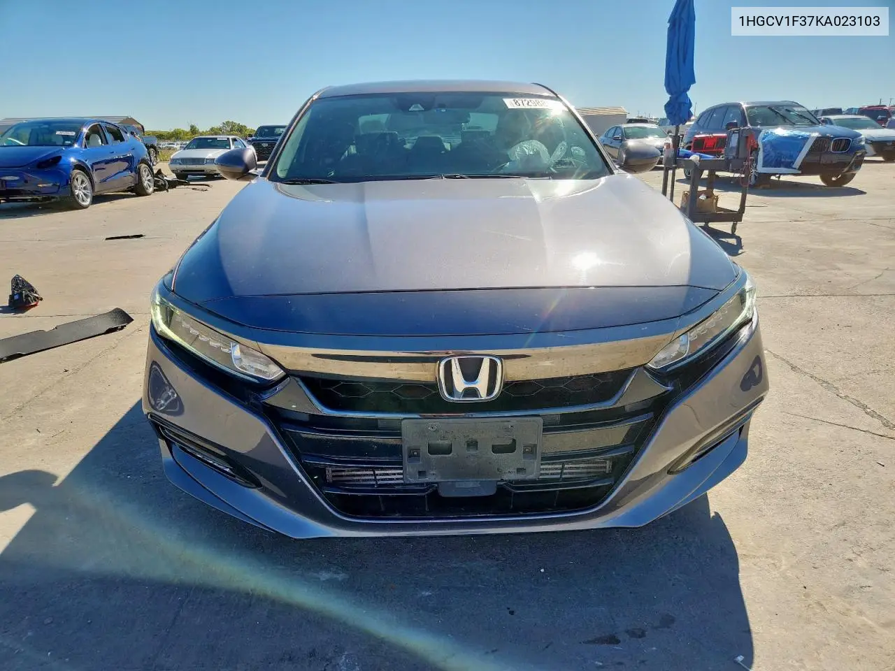 1HGCV1F37KA023103 2019 Honda Accord Sport