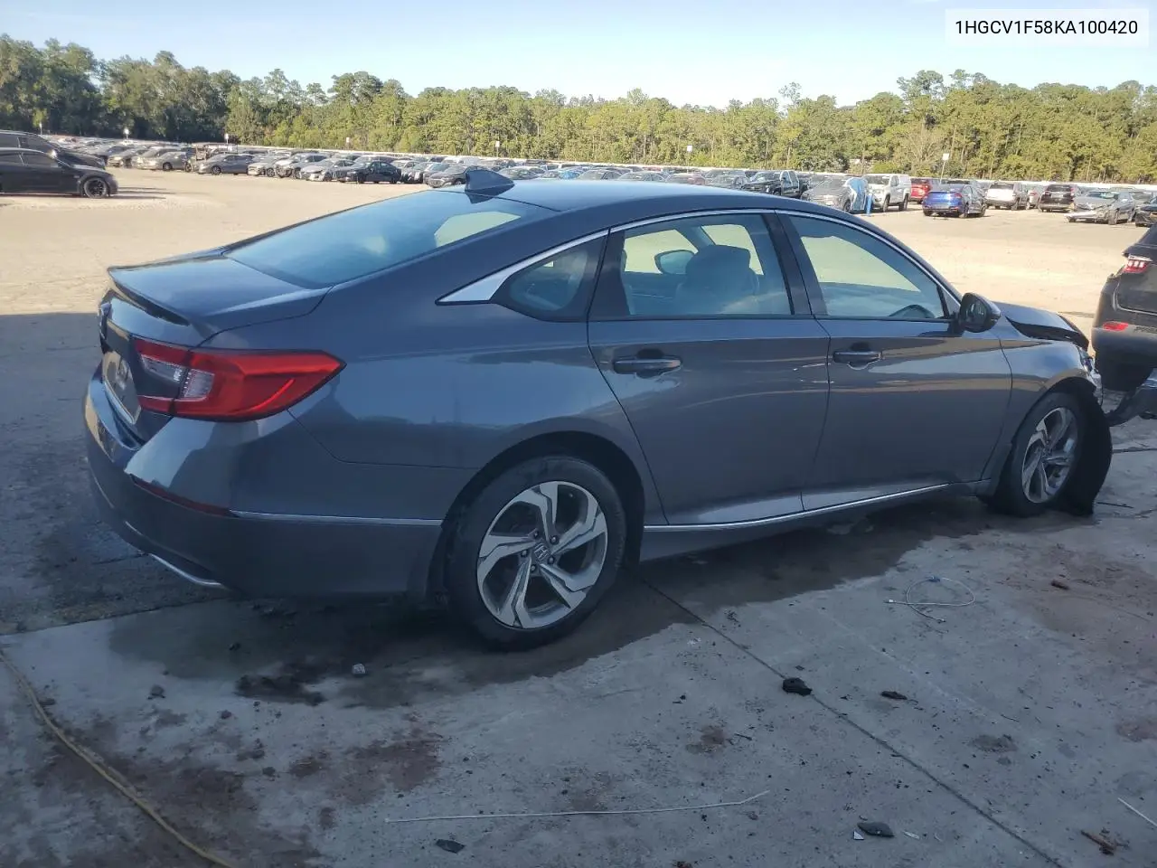 1HGCV1F58KA100420 2019 Honda Accord Exl