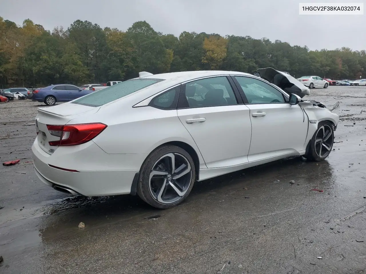 1HGCV2F38KA032074 2019 Honda Accord Sport