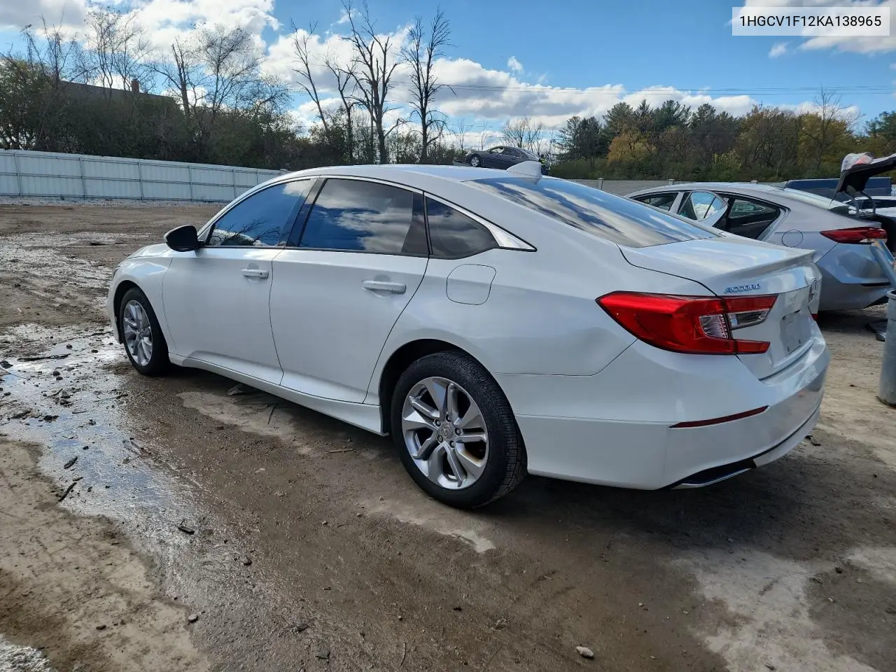 1HGCV1F12KA138965 2019 Honda Accord Lx