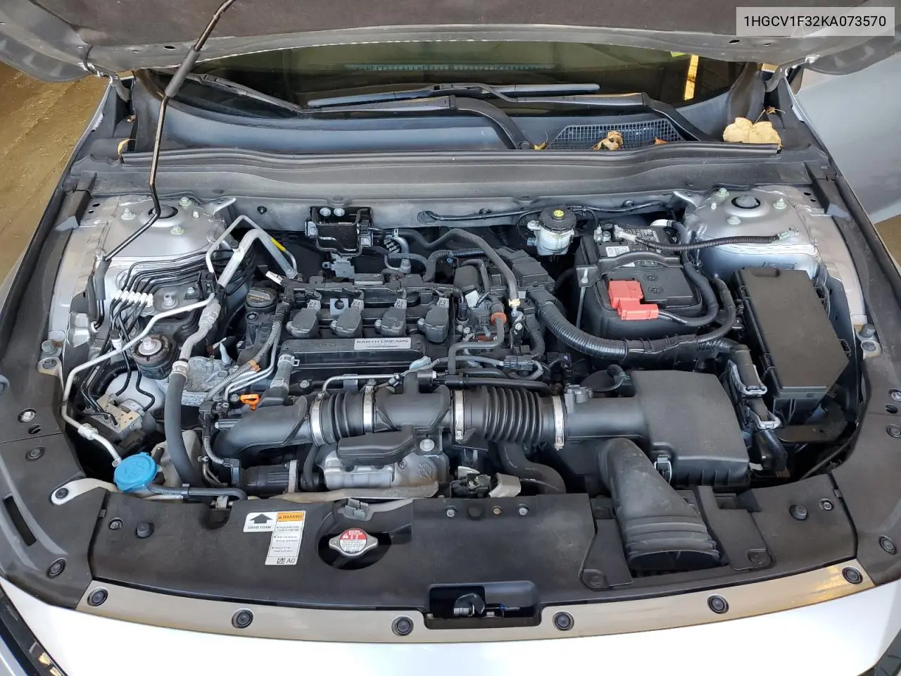 1HGCV1F32KA073570 2019 Honda Accord Sport