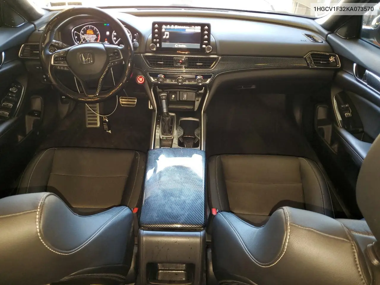 1HGCV1F32KA073570 2019 Honda Accord Sport
