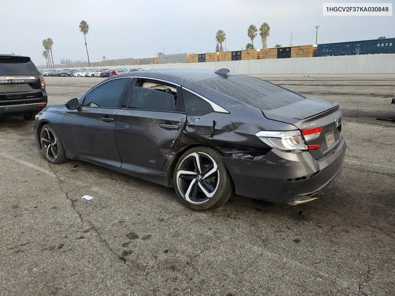 1HGCV2F37KA030848 2019 Honda Accord Sport