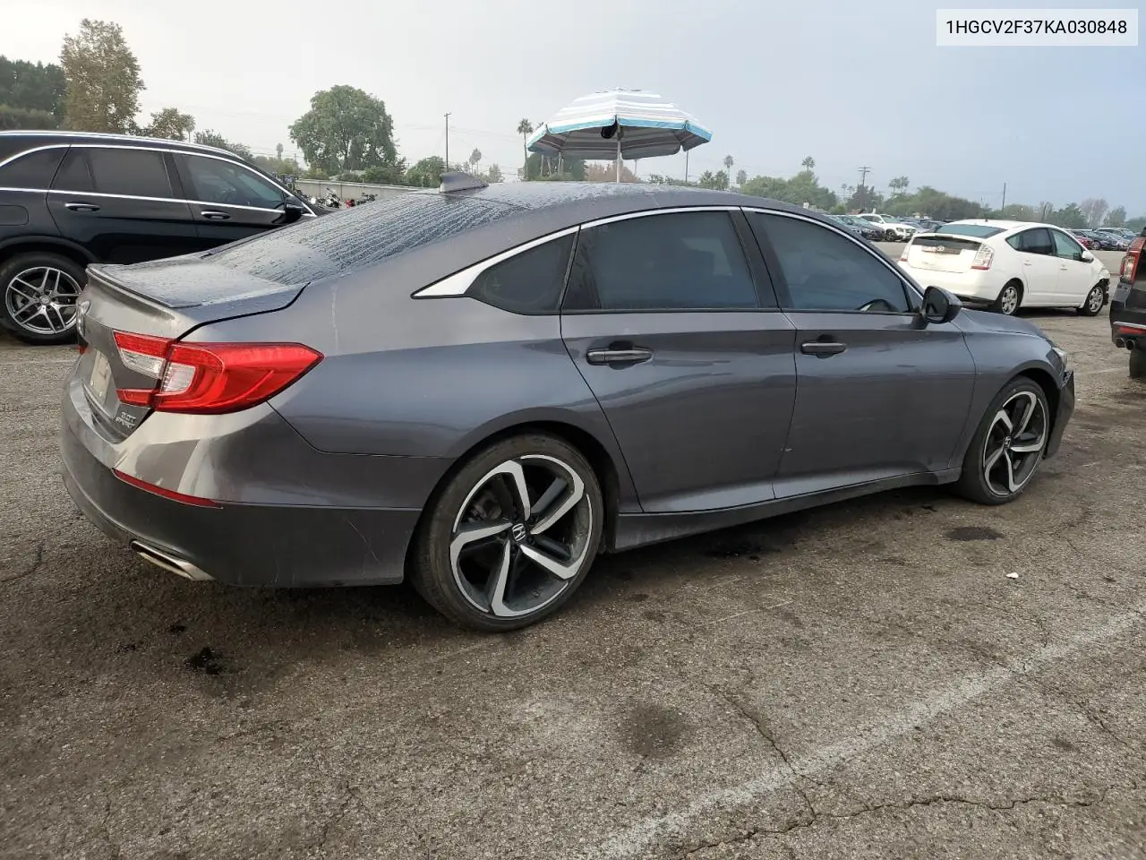 1HGCV2F37KA030848 2019 Honda Accord Sport