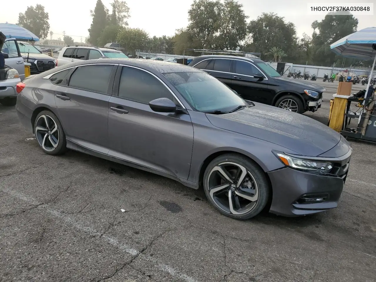 1HGCV2F37KA030848 2019 Honda Accord Sport