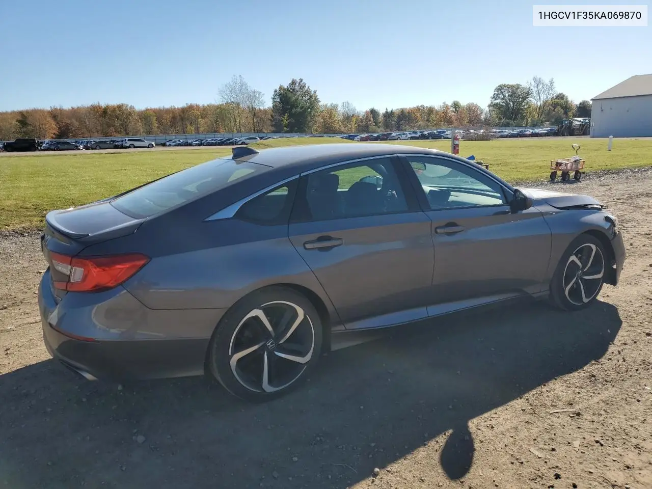 1HGCV1F35KA069870 2019 Honda Accord Sport