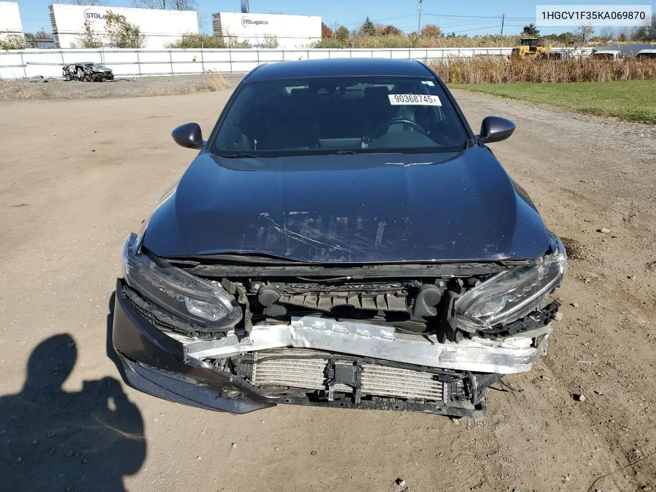 1HGCV1F35KA069870 2019 Honda Accord Sport