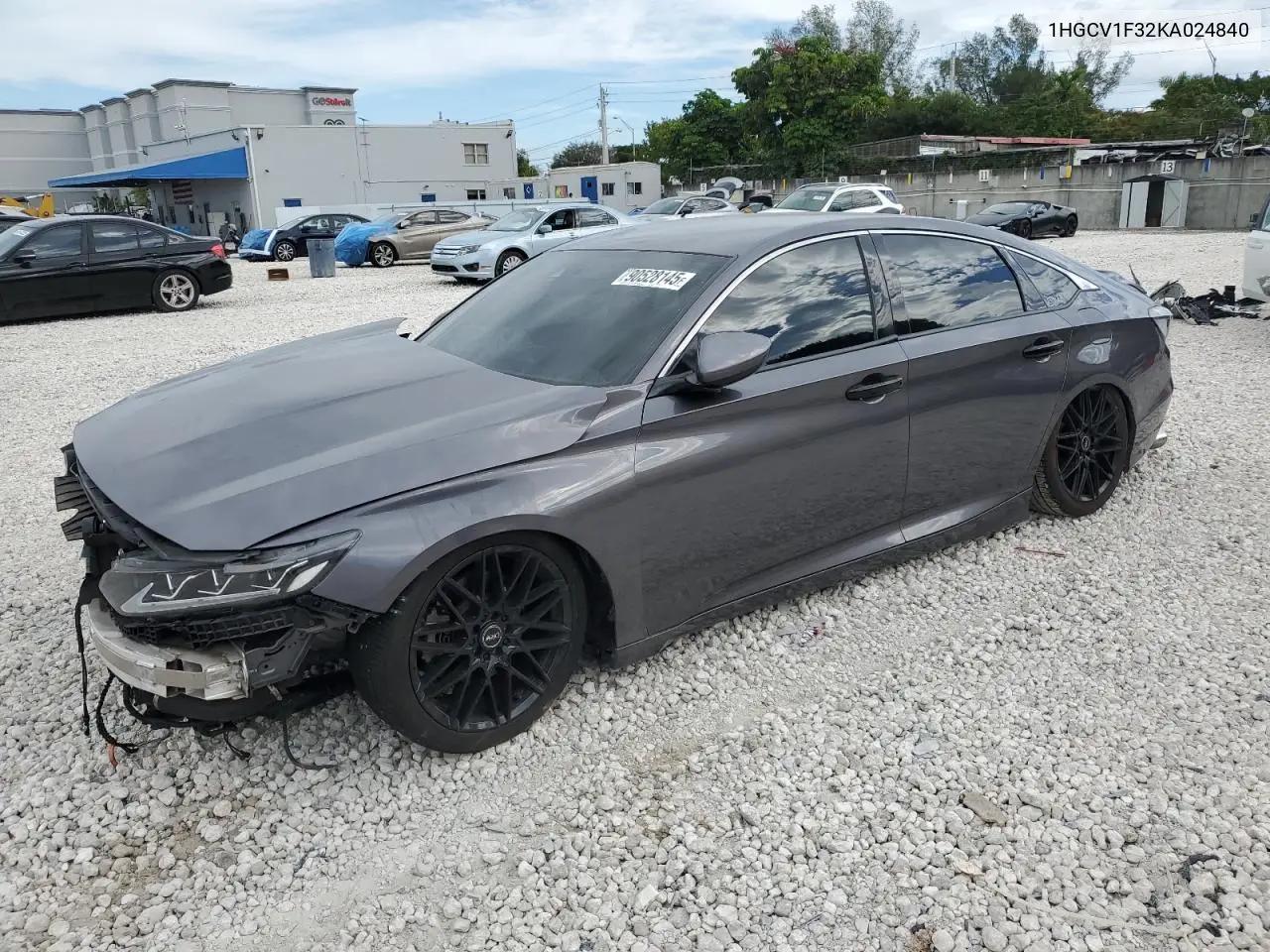 1HGCV1F32KA024840 2019 Honda Accord Sport