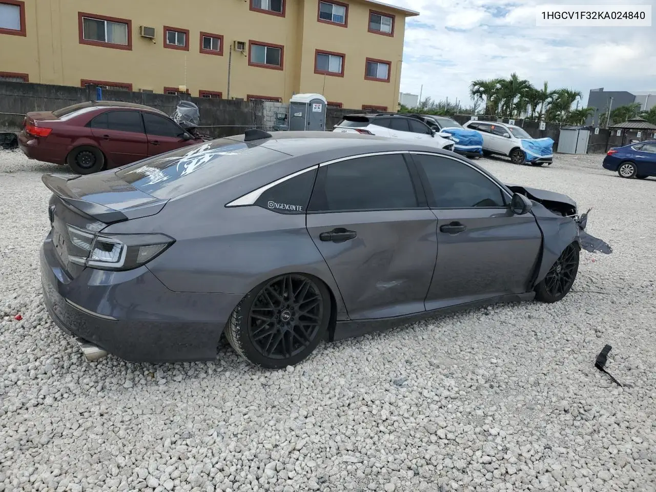 1HGCV1F32KA024840 2019 Honda Accord Sport