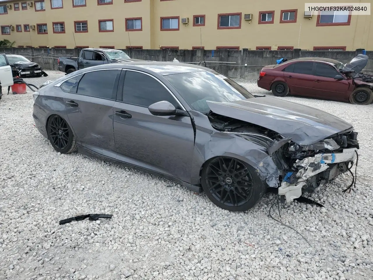 1HGCV1F32KA024840 2019 Honda Accord Sport