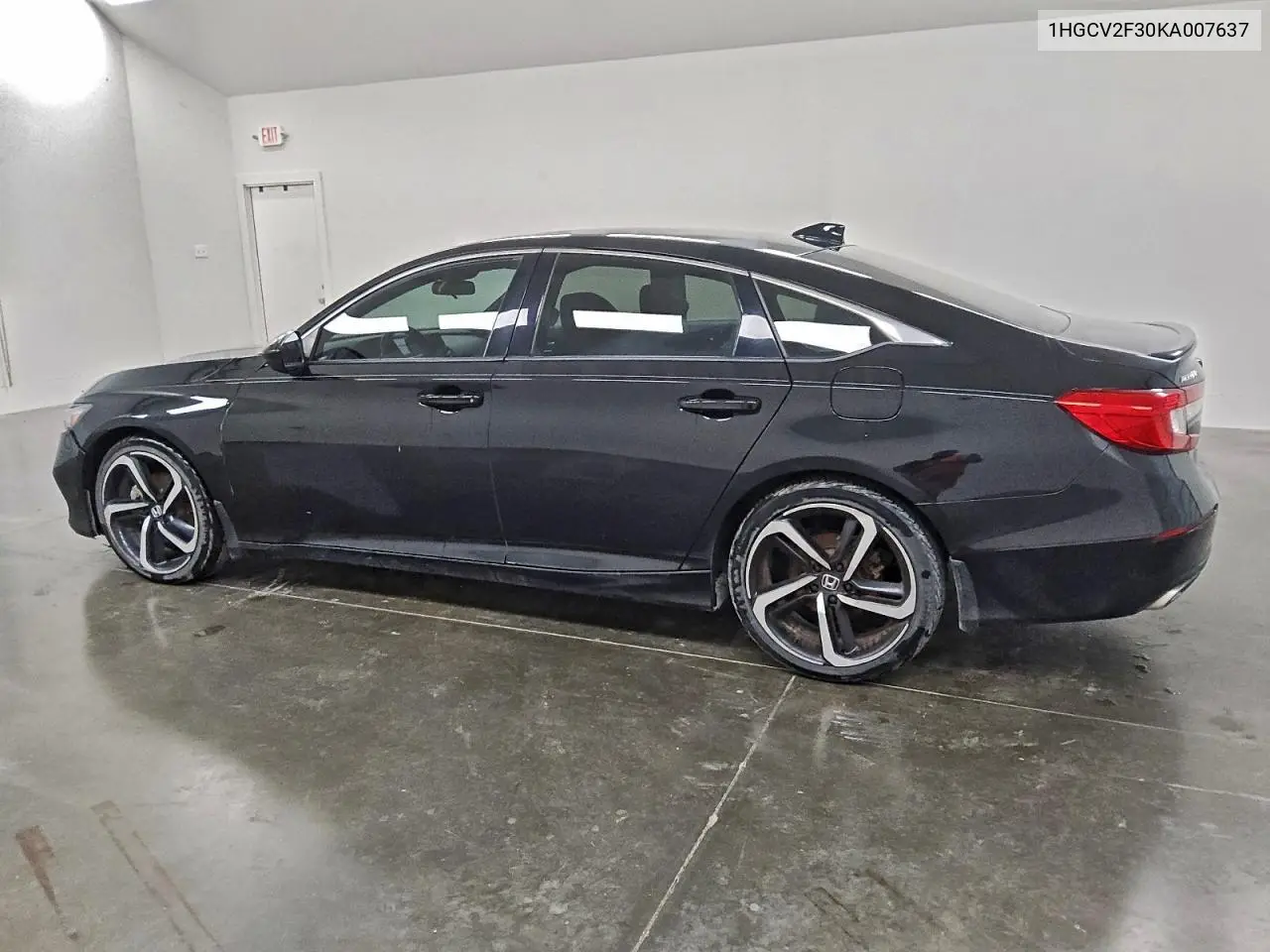 1HGCV2F30KA007637 2019 Honda Accord Sport
