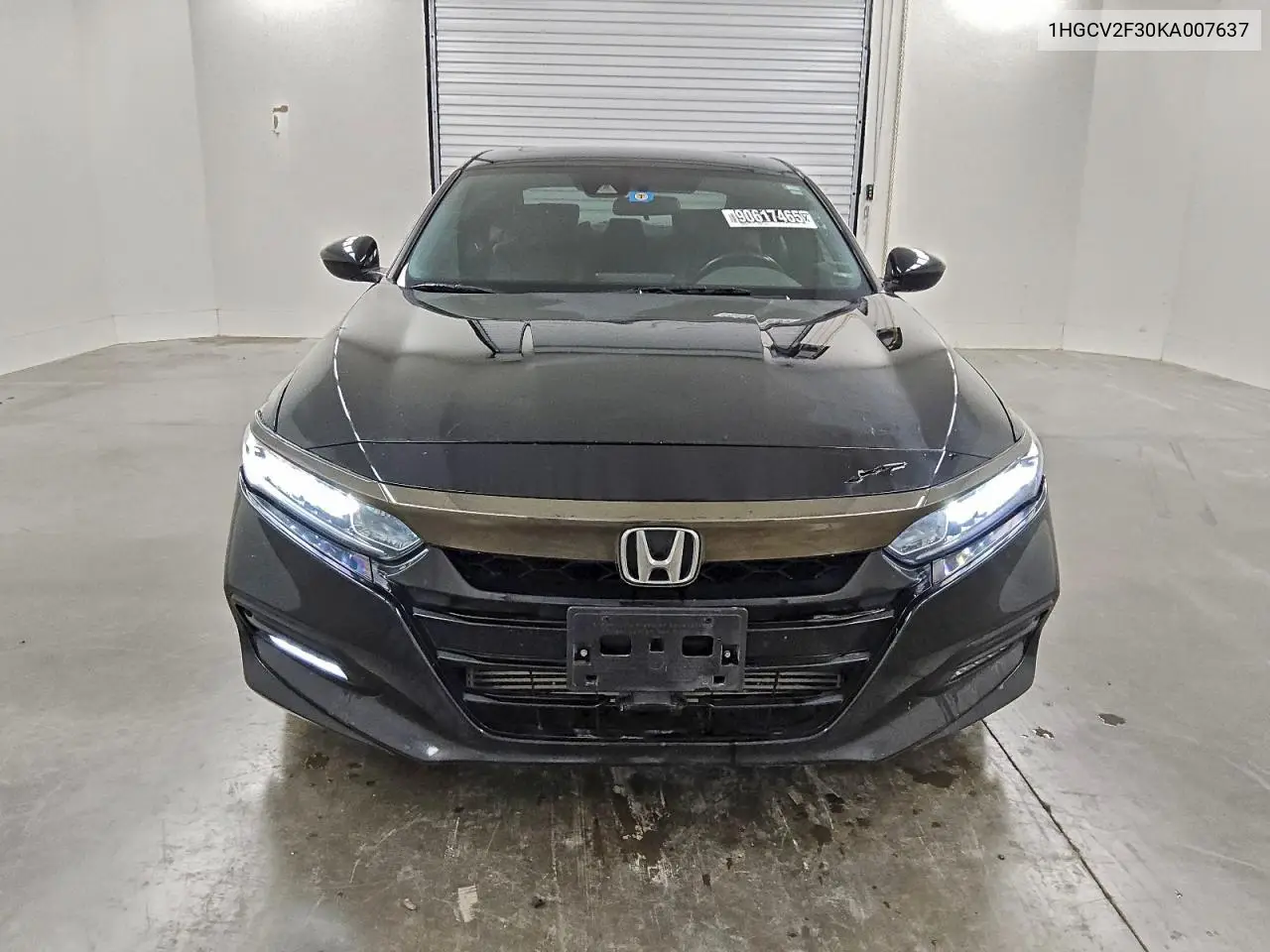 1HGCV2F30KA007637 2019 Honda Accord Sport