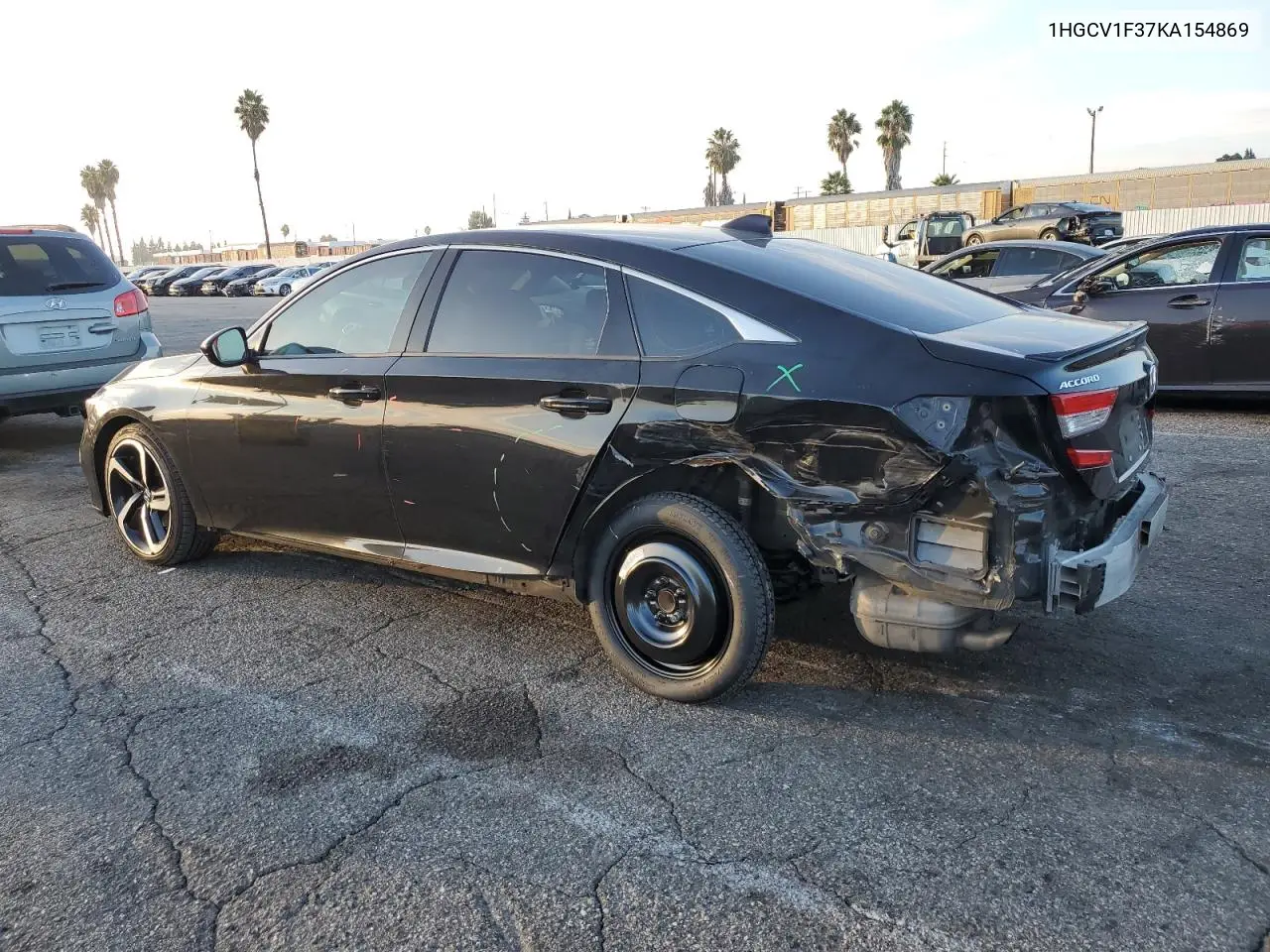 1HGCV1F37KA154869 2019 Honda Accord Sport
