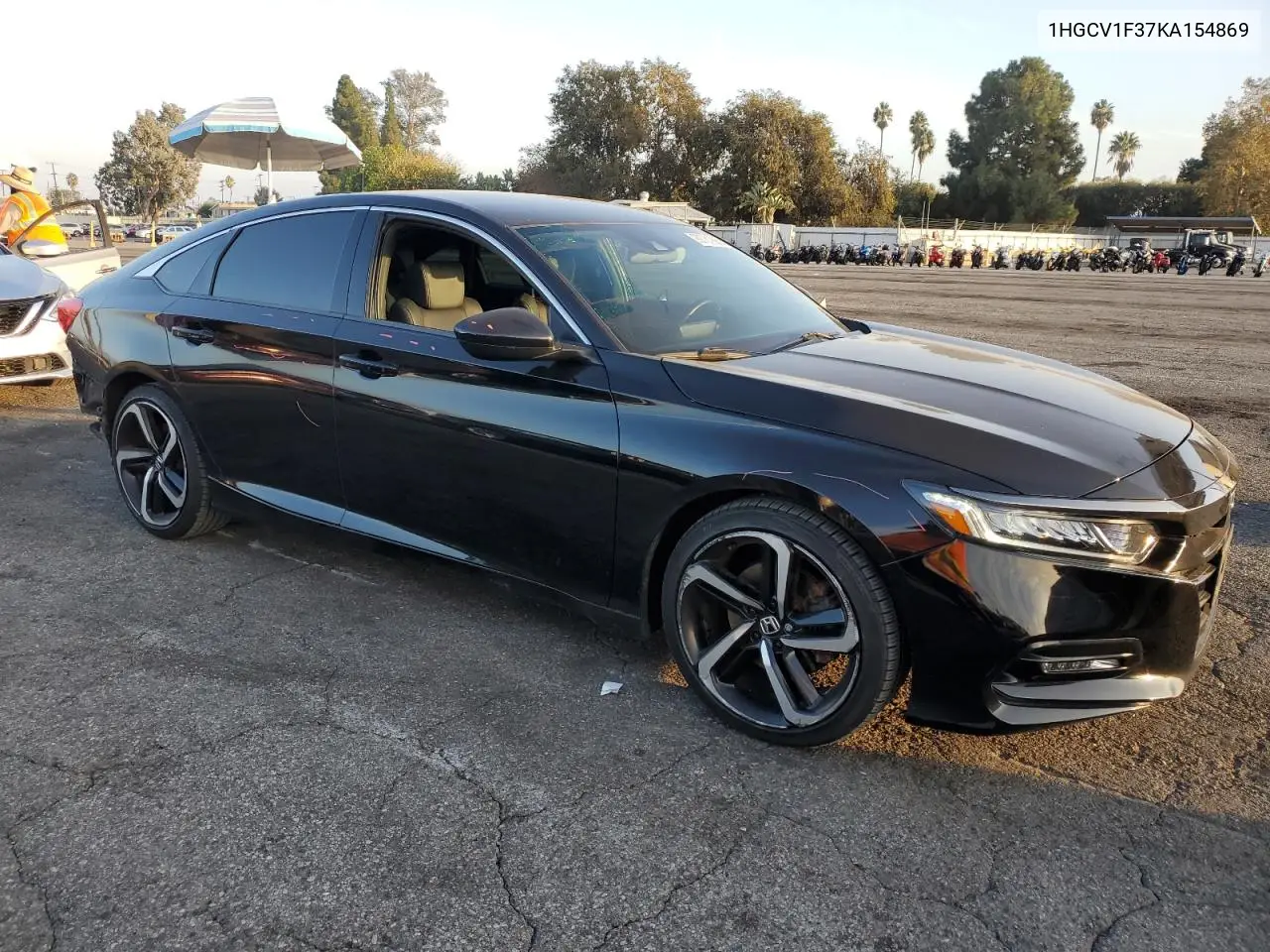 1HGCV1F37KA154869 2019 Honda Accord Sport