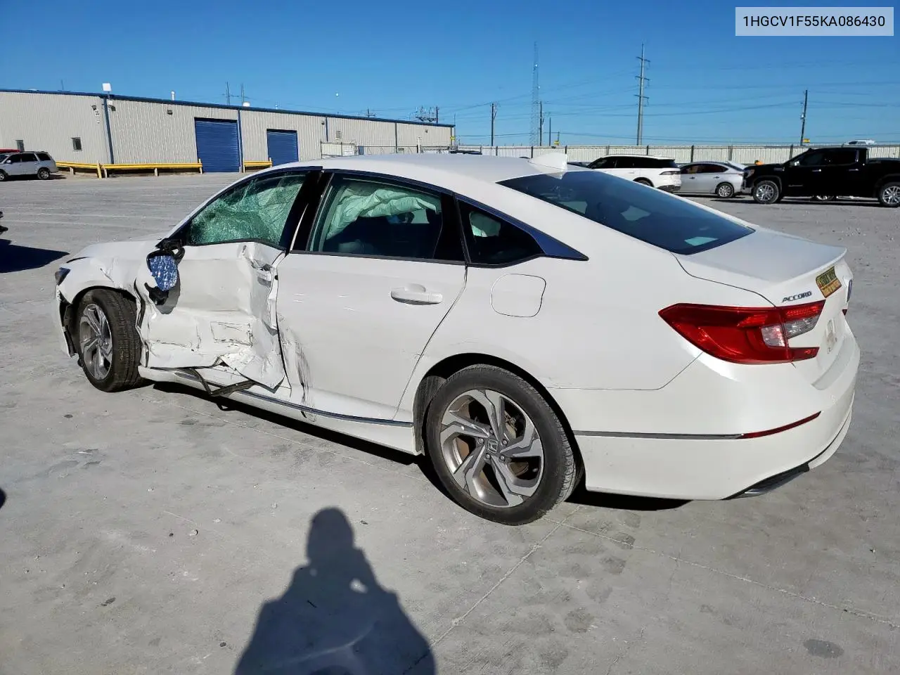 1HGCV1F55KA086430 2019 Honda Accord Exl