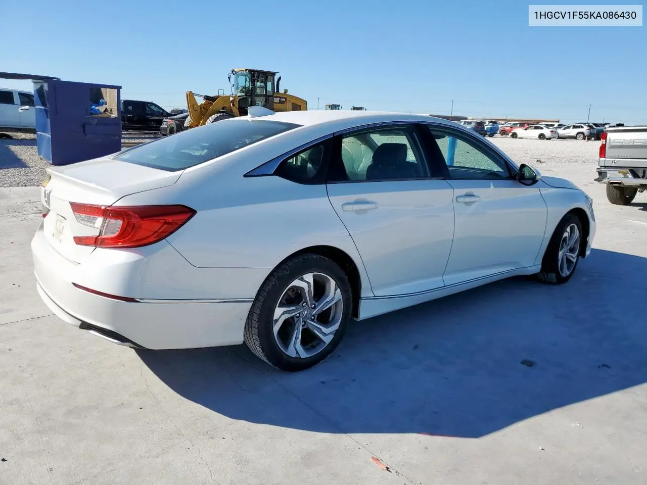 1HGCV1F55KA086430 2019 Honda Accord Exl