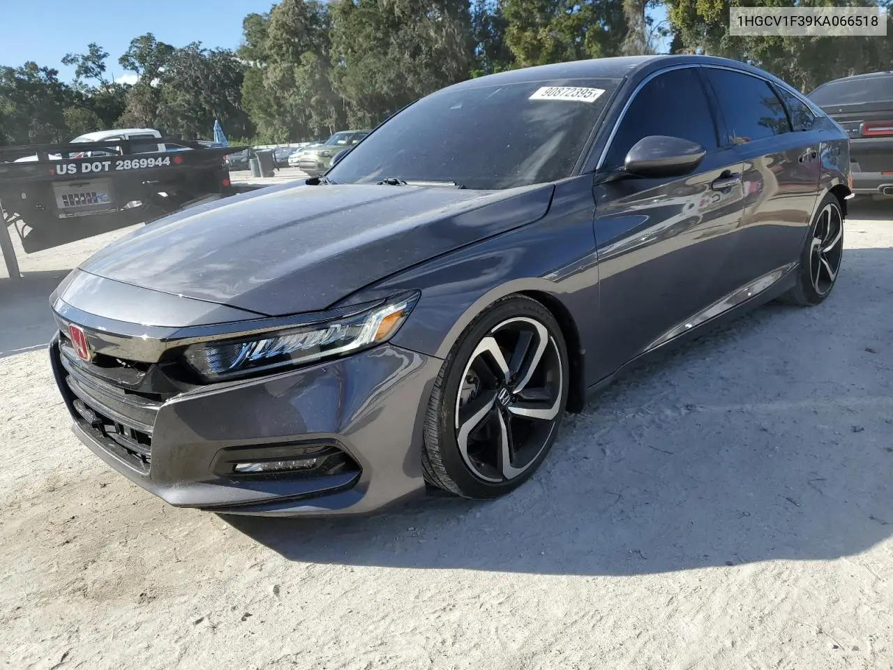1HGCV1F39KA066518 2019 Honda Accord Sport