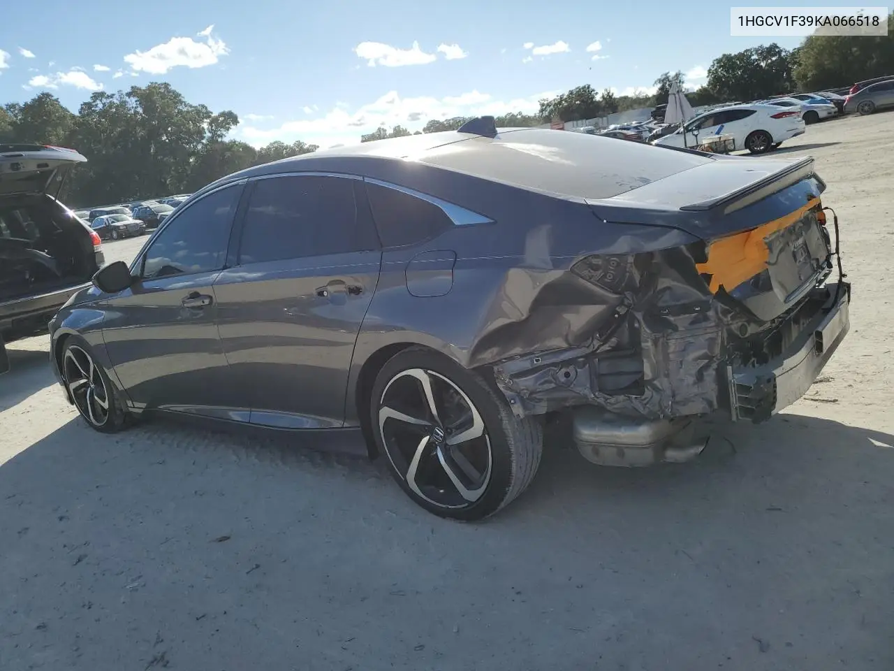 1HGCV1F39KA066518 2019 Honda Accord Sport