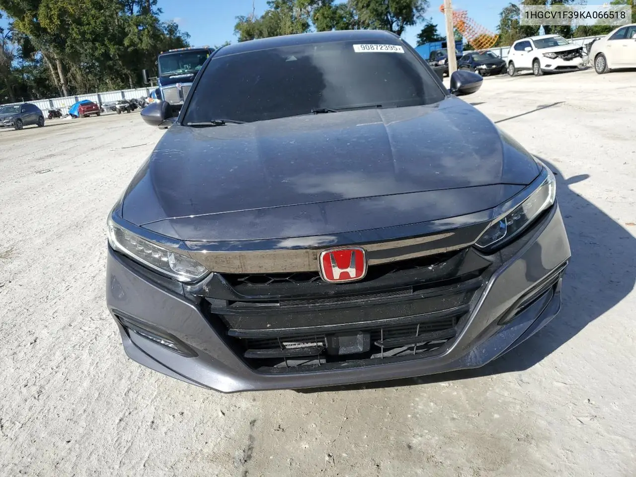 1HGCV1F39KA066518 2019 Honda Accord Sport