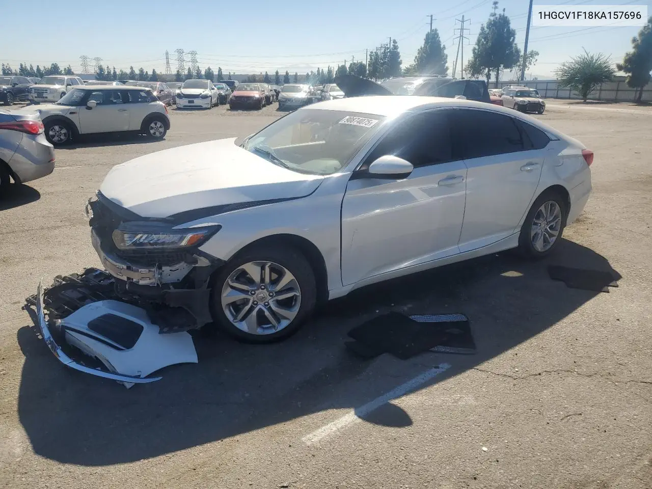 1HGCV1F18KA157696 2019 Honda Accord Lx