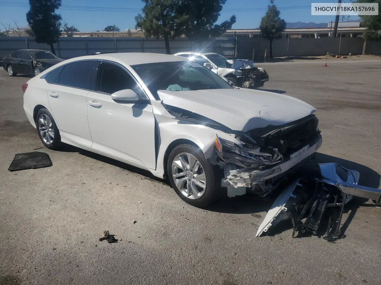 1HGCV1F18KA157696 2019 Honda Accord Lx