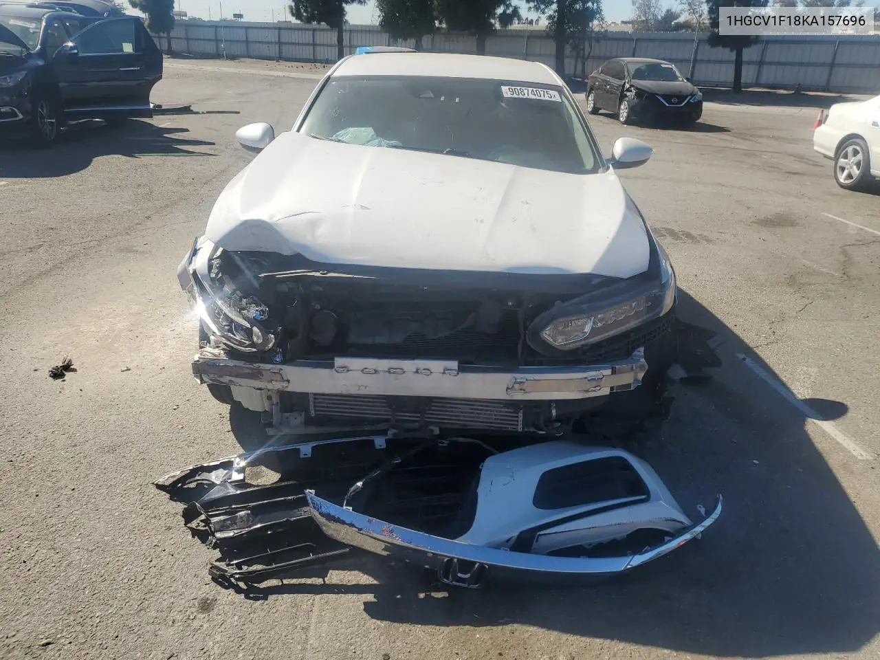 1HGCV1F18KA157696 2019 Honda Accord Lx
