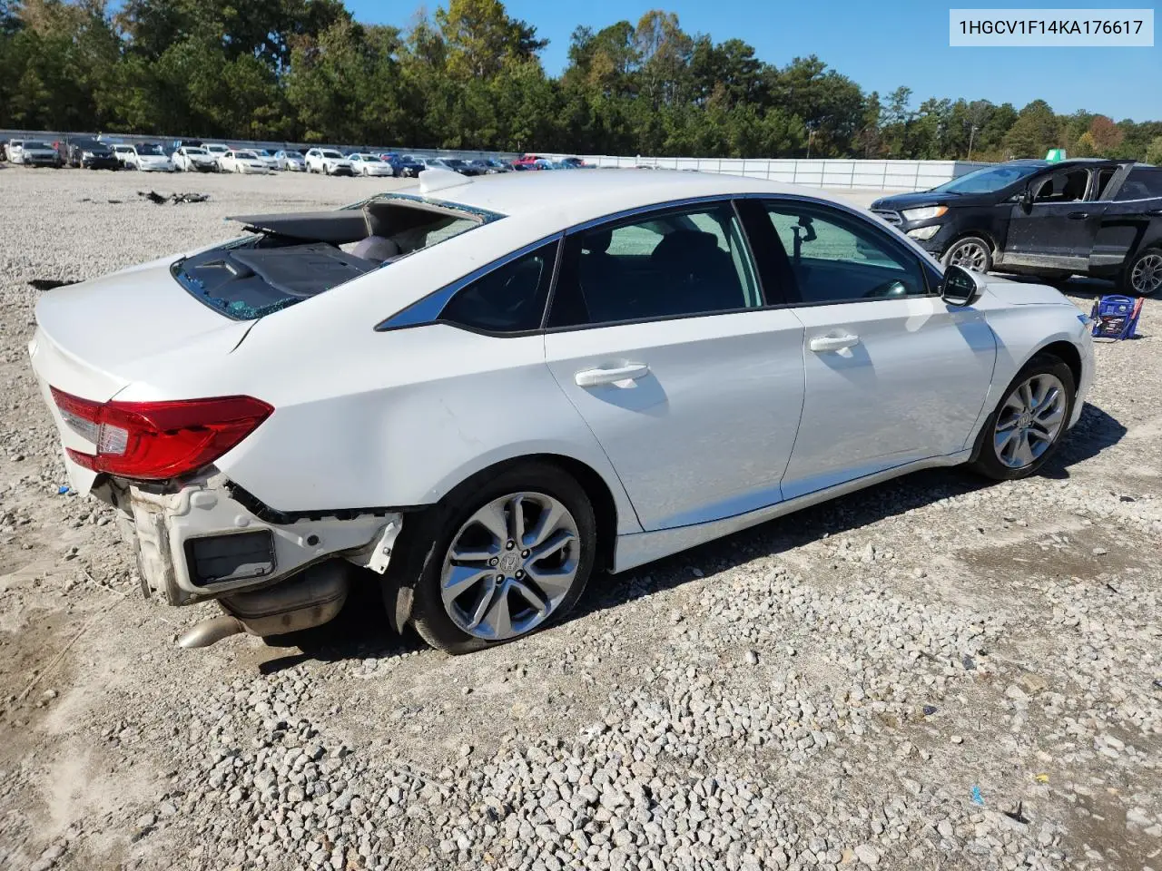 1HGCV1F14KA176617 2019 Honda Accord Lx