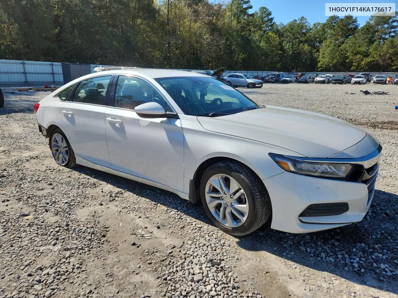 1HGCV1F14KA176617 2019 Honda Accord Lx