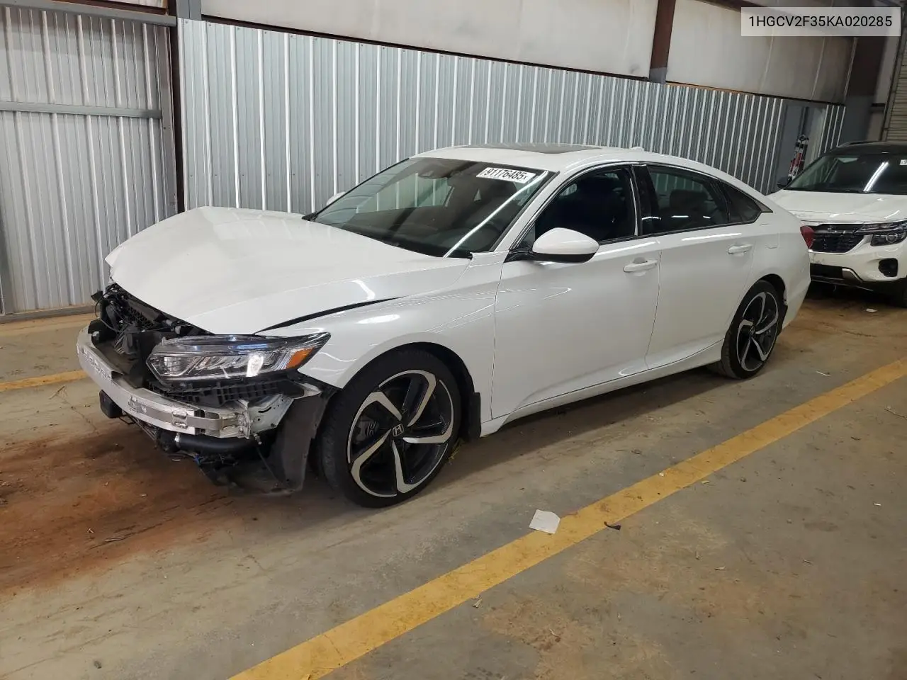 1HGCV2F35KA020285 2019 Honda Accord Sport