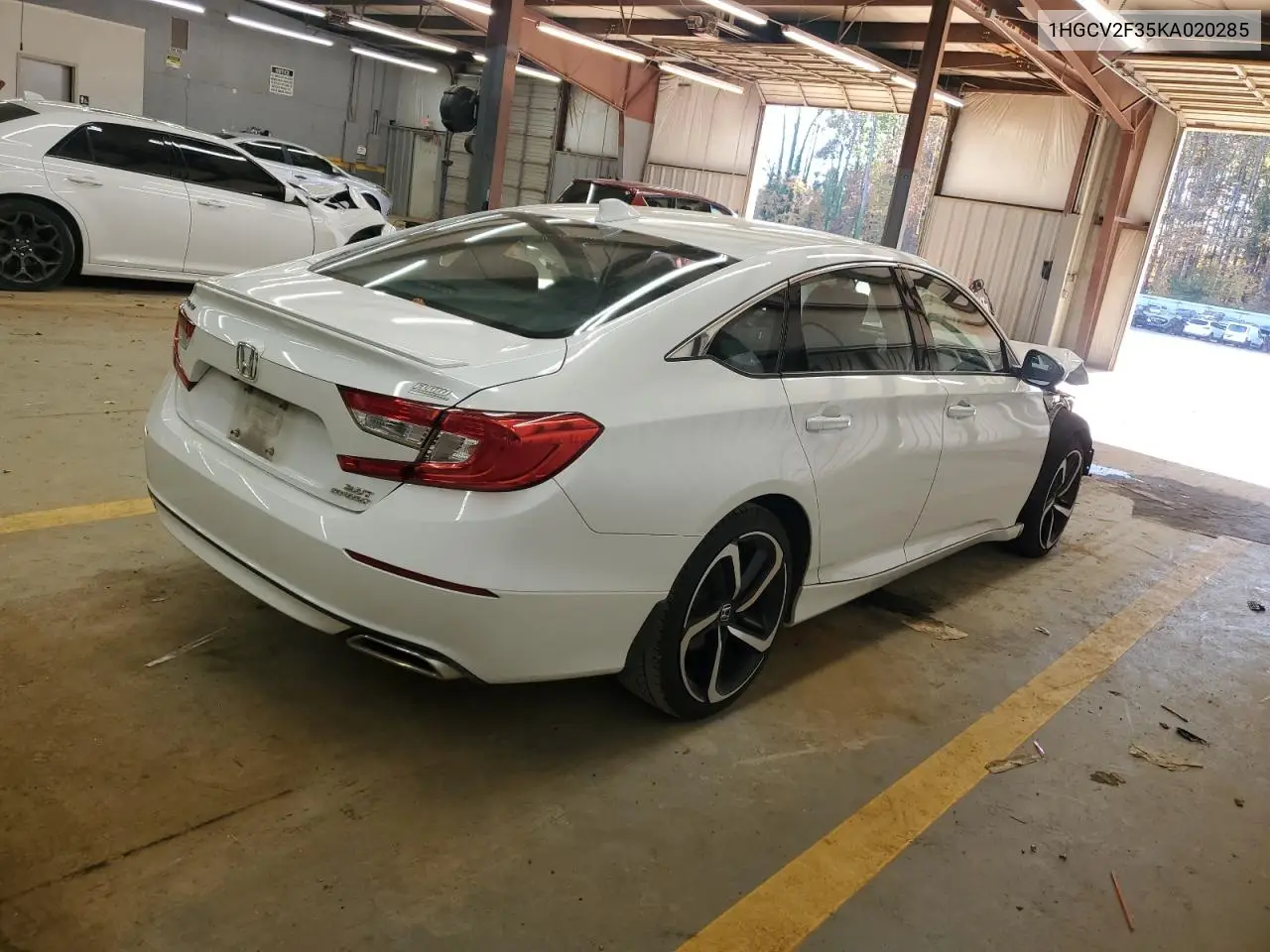1HGCV2F35KA020285 2019 Honda Accord Sport