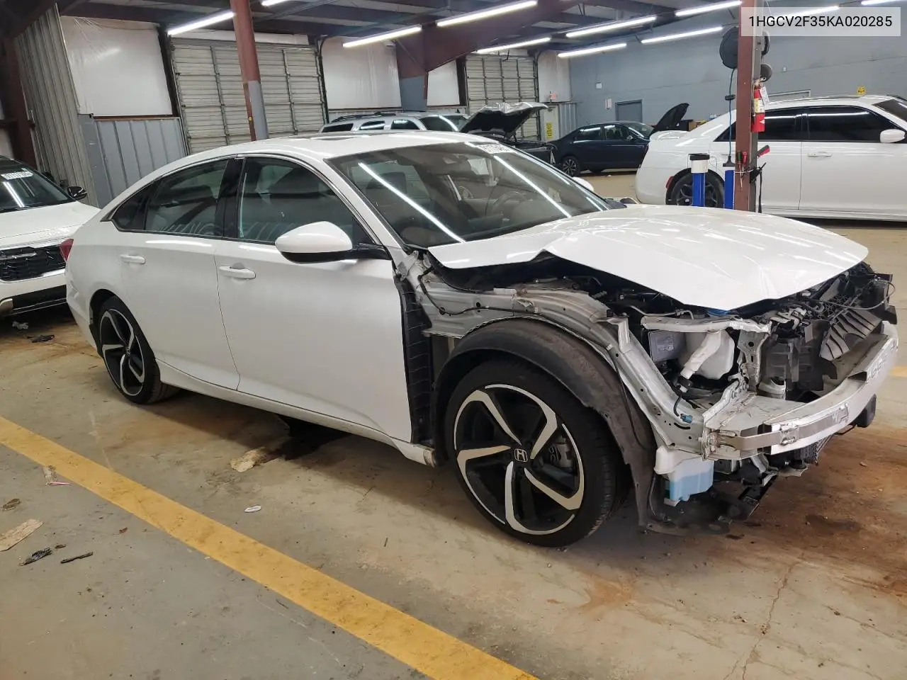 1HGCV2F35KA020285 2019 Honda Accord Sport