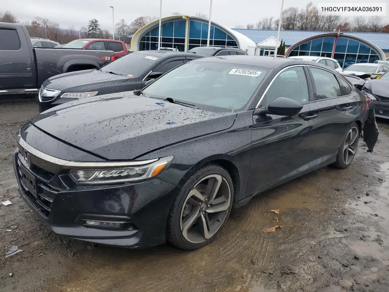 1HGCV1F34KA036391 2019 Honda Accord Sport