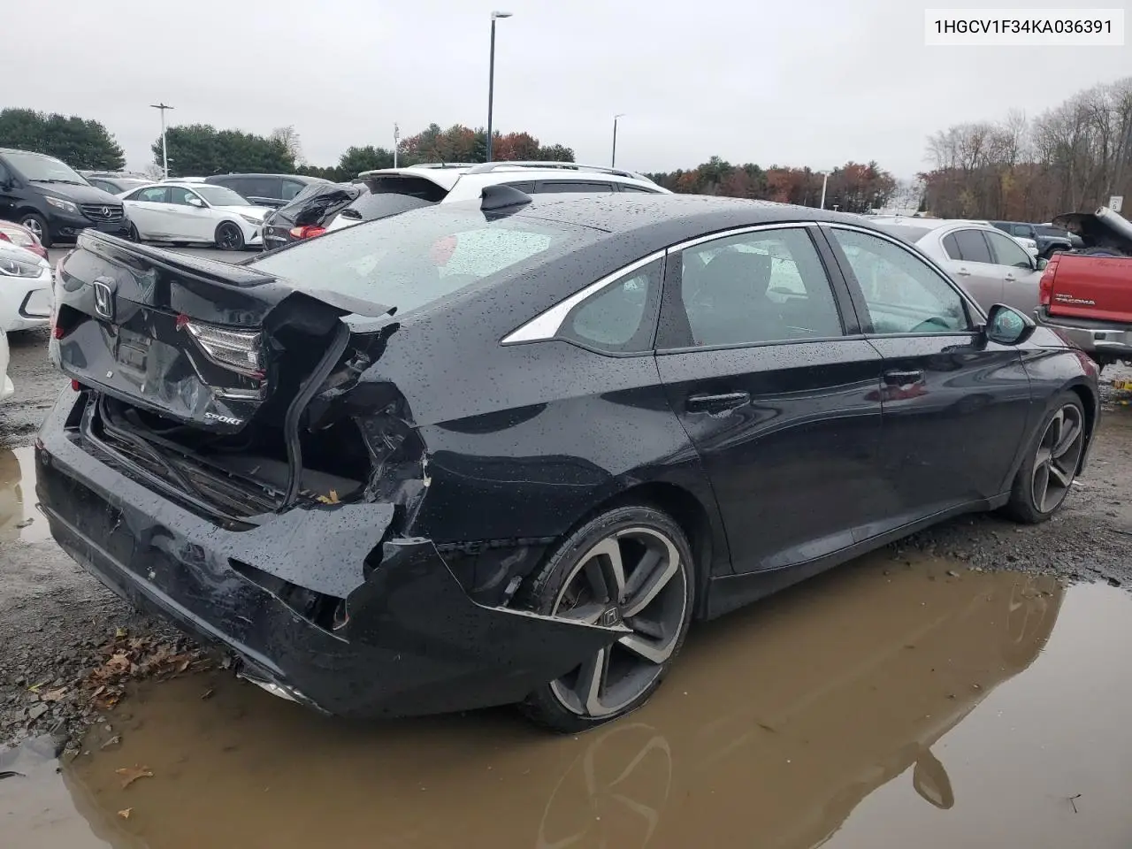 1HGCV1F34KA036391 2019 Honda Accord Sport