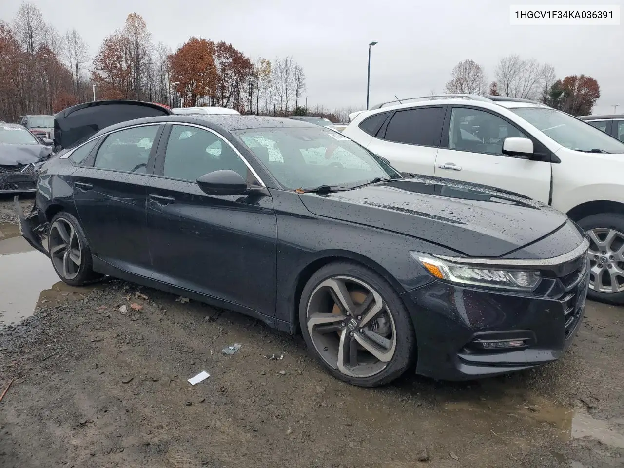 1HGCV1F34KA036391 2019 Honda Accord Sport