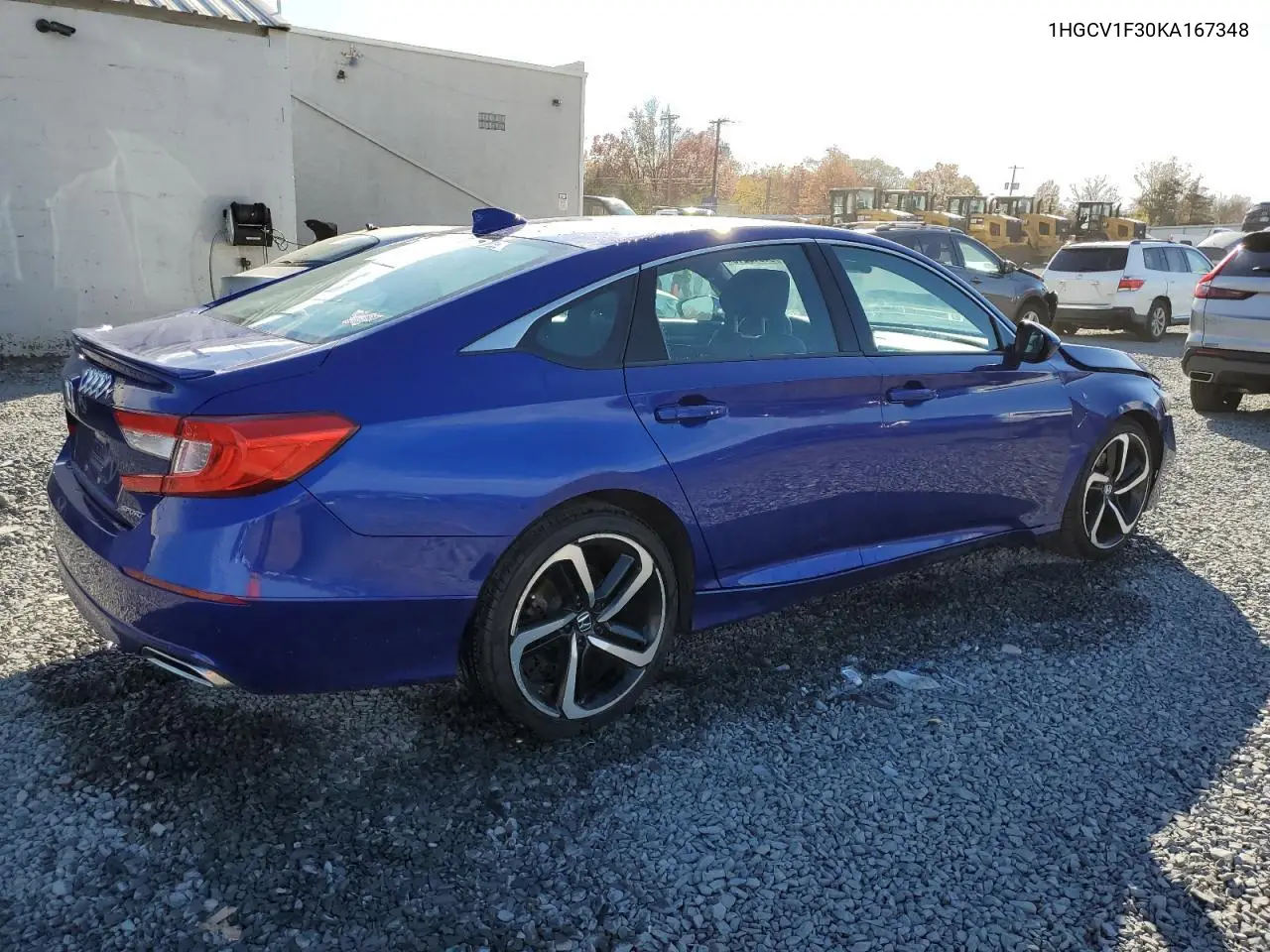 1HGCV1F30KA167348 2019 Honda Accord Sport