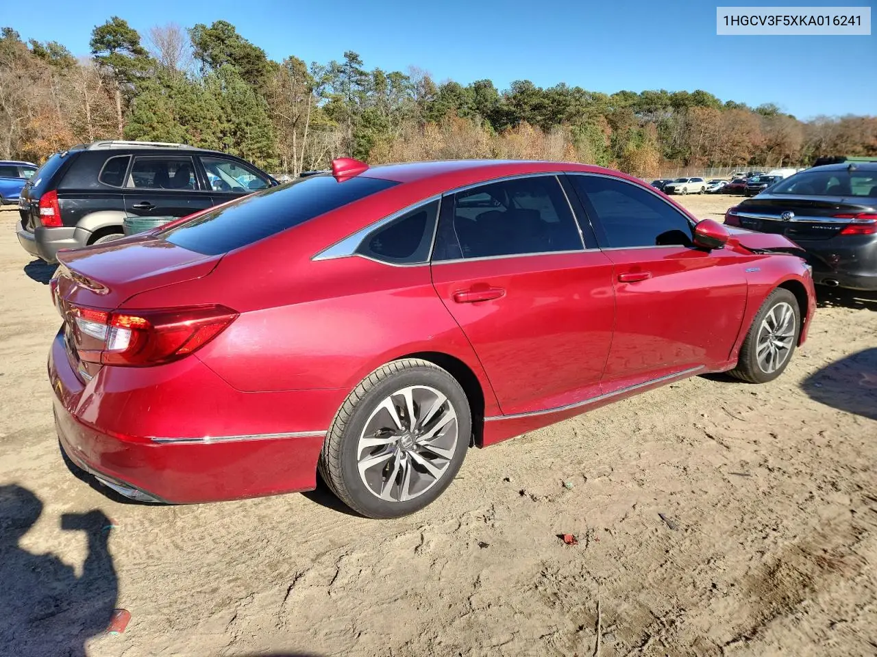 1HGCV3F5XKA016241 2019 Honda Accord Hybrid Exl
