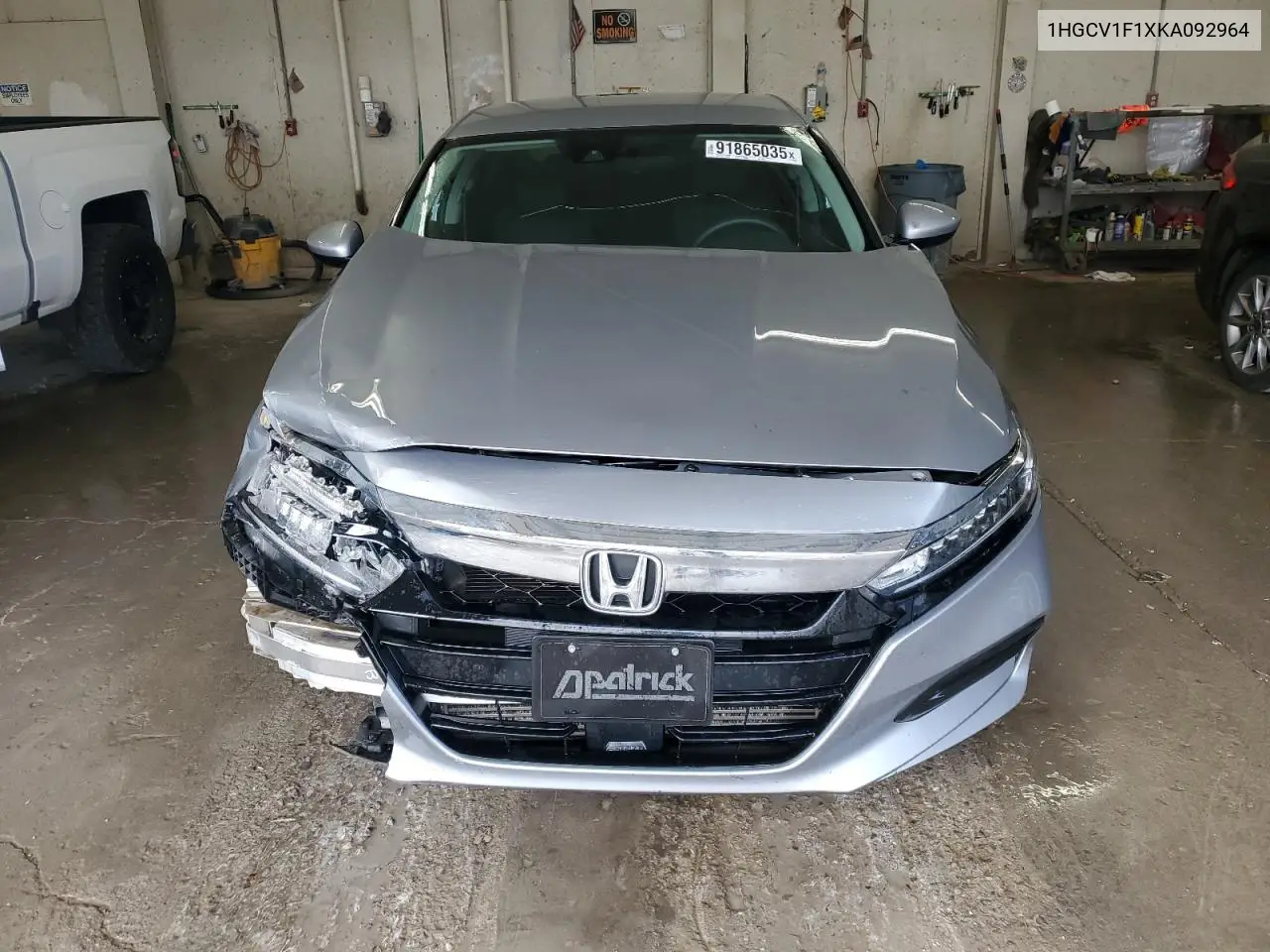 1HGCV1F1XKA092964 2019 Honda Accord Lx