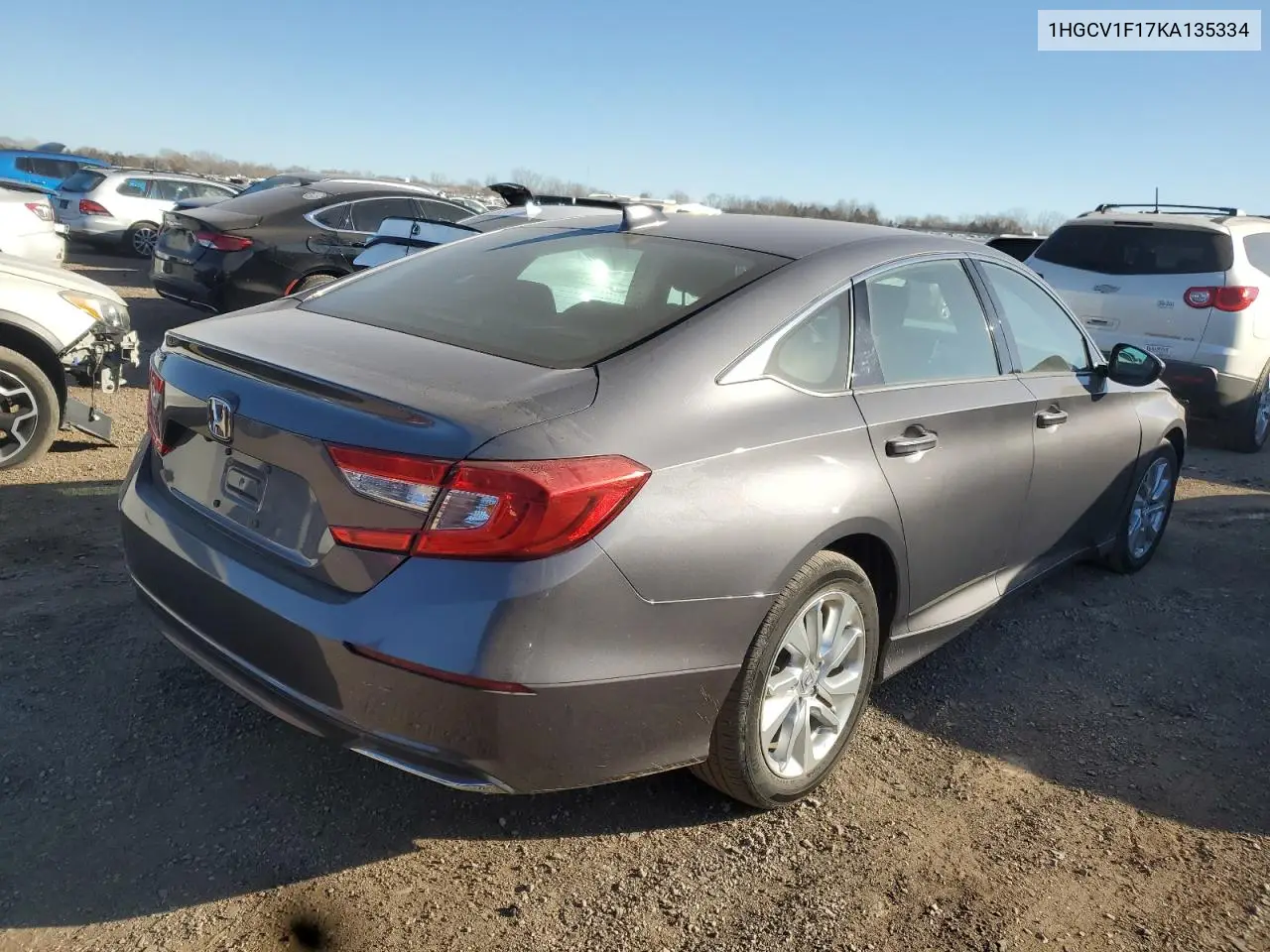 1HGCV1F17KA135334 2019 Honda Accord Lx