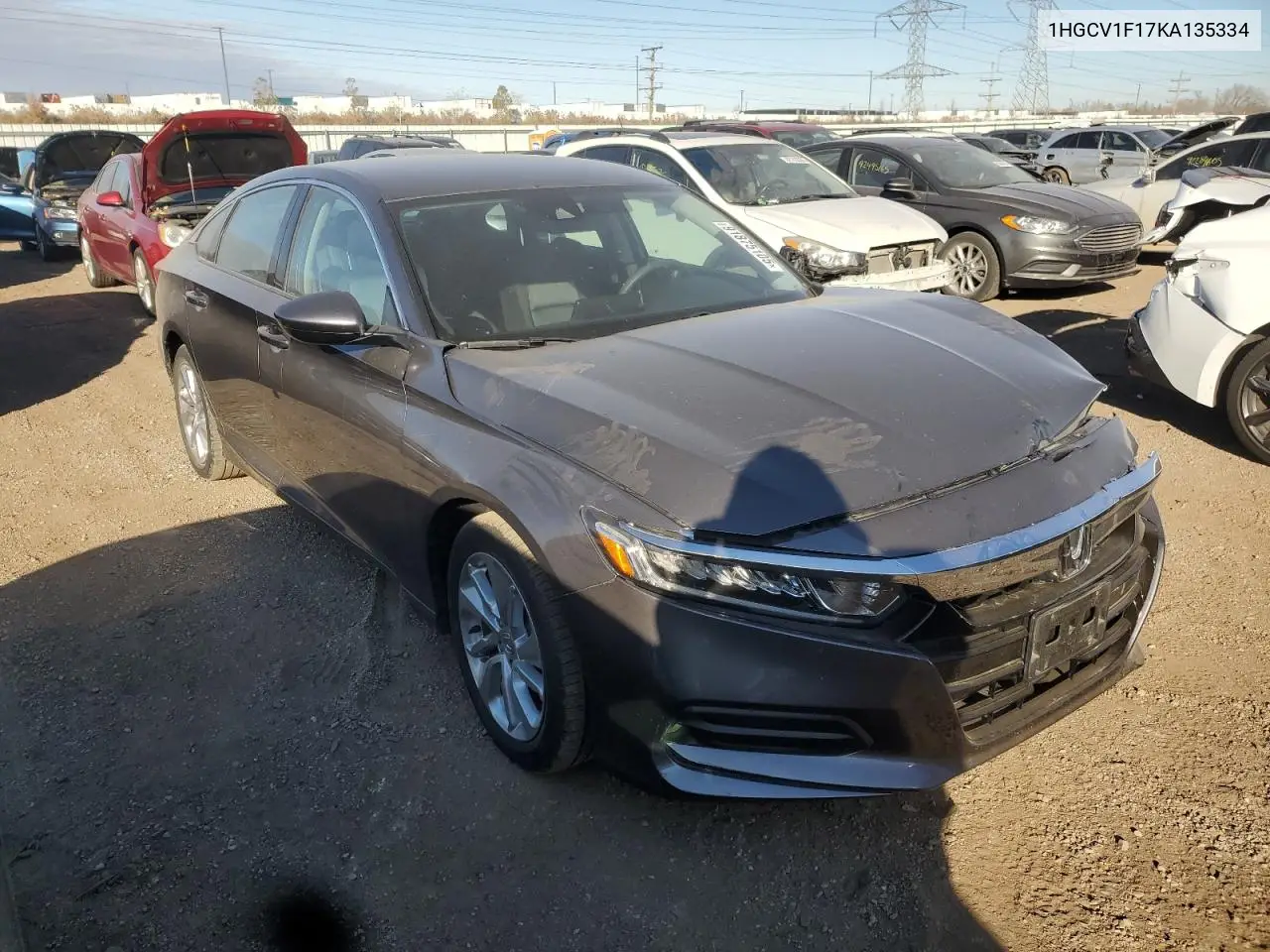 1HGCV1F17KA135334 2019 Honda Accord Lx
