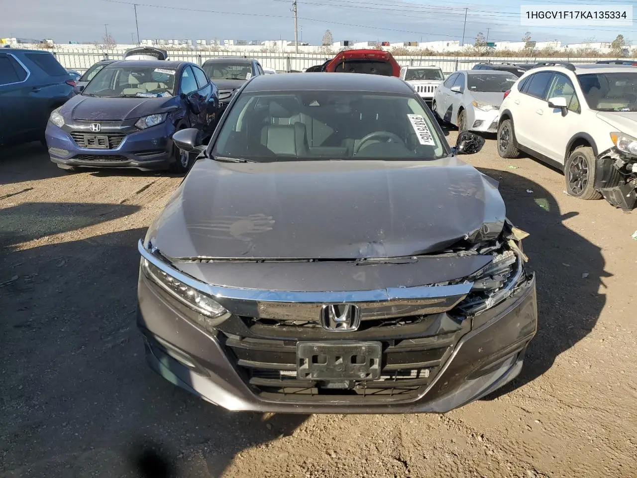 1HGCV1F17KA135334 2019 Honda Accord Lx