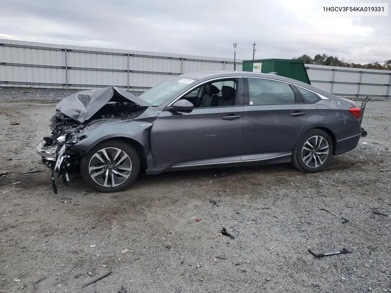 1HGCV3F54KA019331 2019 Honda Accord Hybrid Exl