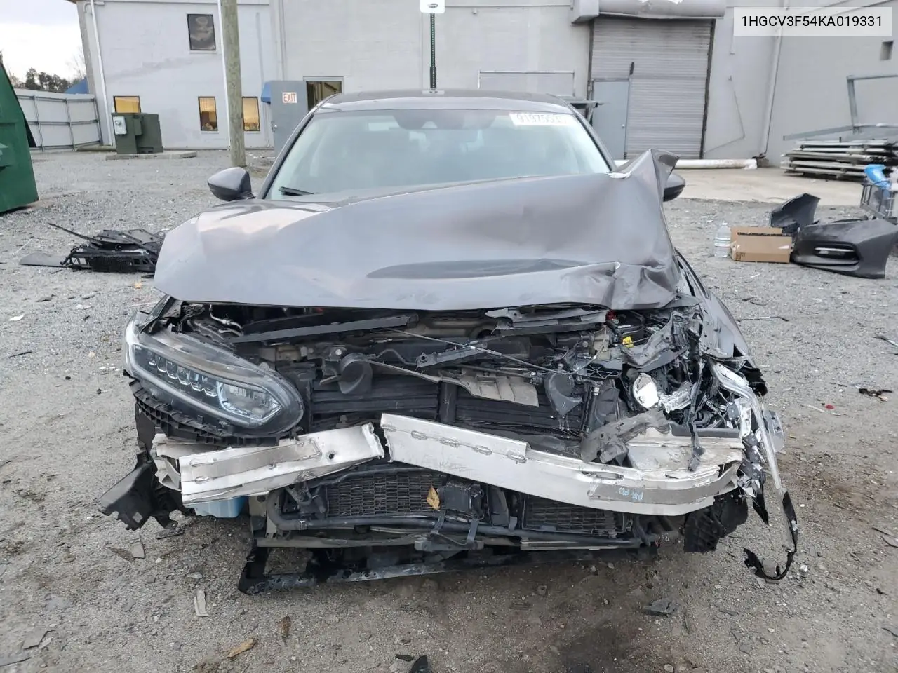 1HGCV3F54KA019331 2019 Honda Accord Hybrid Exl