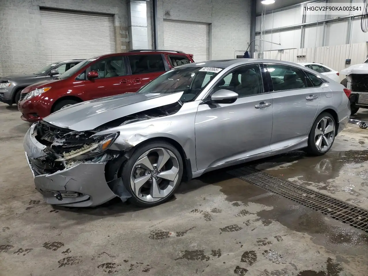 1HGCV2F90KA002541 2019 Honda Accord Touring