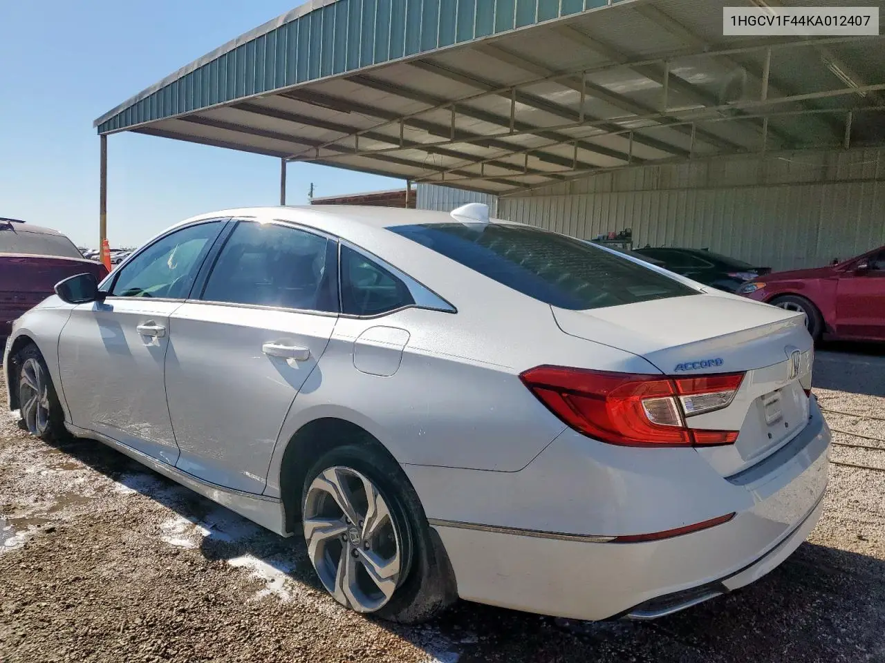 1HGCV1F44KA012407 2019 Honda Accord Ex