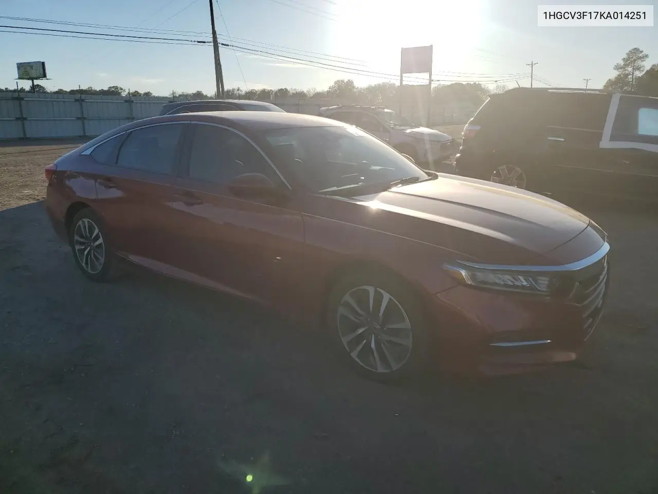 1HGCV3F17KA014251 2019 Honda Accord Hybrid