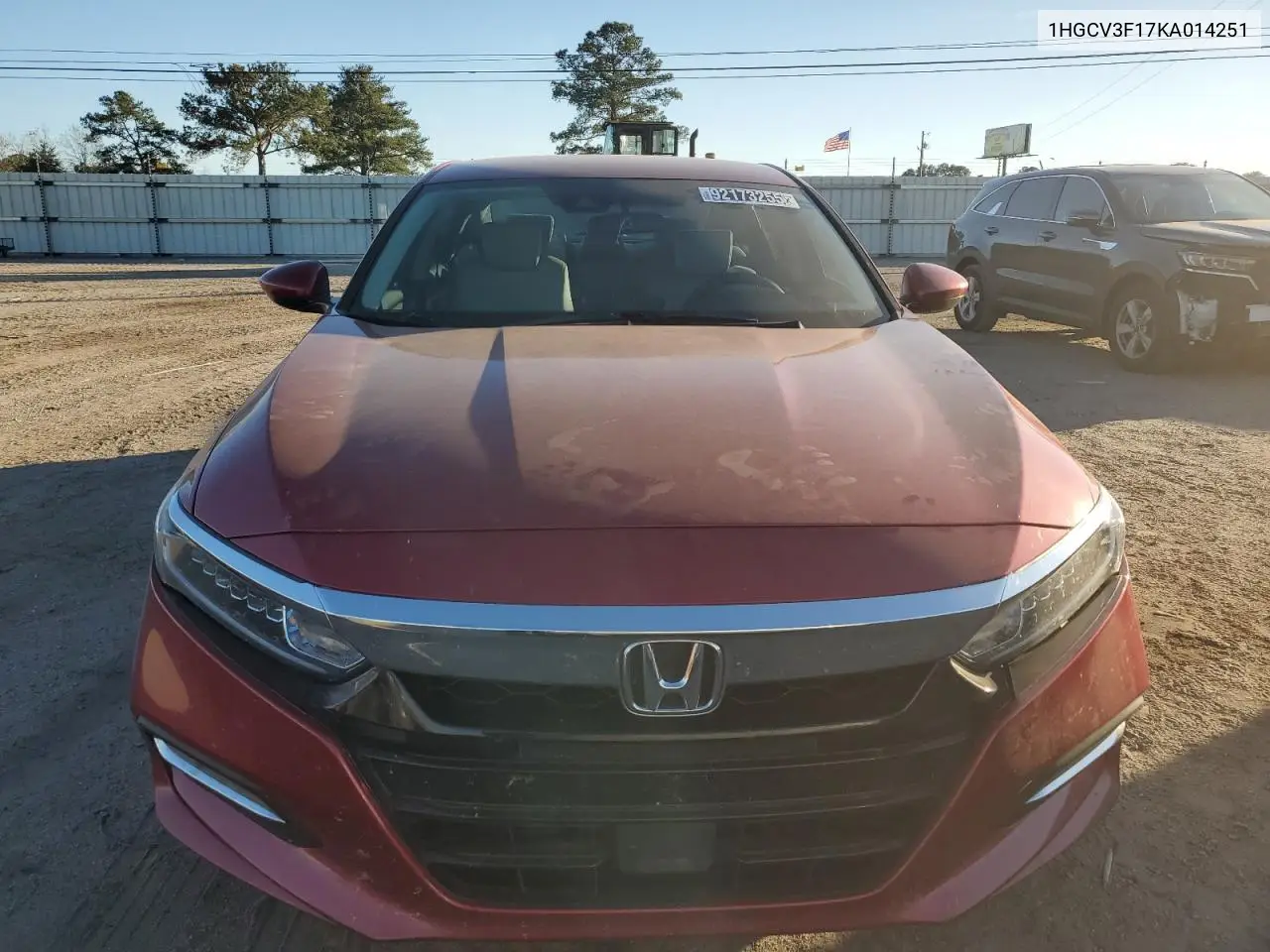 1HGCV3F17KA014251 2019 Honda Accord Hybrid