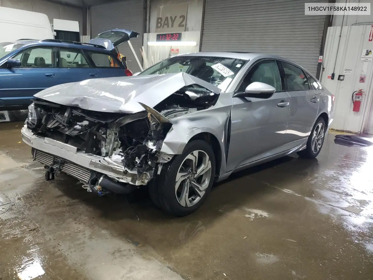 1HGCV1F58KA148922 2019 Honda Accord Exl